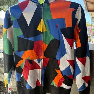 Polo Ralph Lauren Multicolor Zip-Up Hoodie